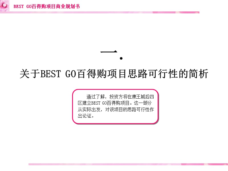 2008年广州BESTGO百得购项目商业规划书.ppt_第2页