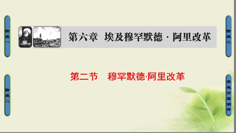 2019_学年高中历史第六章埃及穆罕默德&amp#8226;阿里改革2穆罕默德&amp#8226;阿里改革课件北师大版选修108140182.ppt_第1页