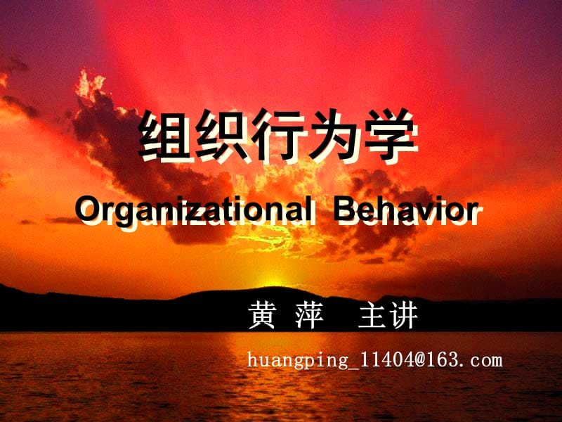 组织行为学OrganizationalBehavior.ppt_第1页