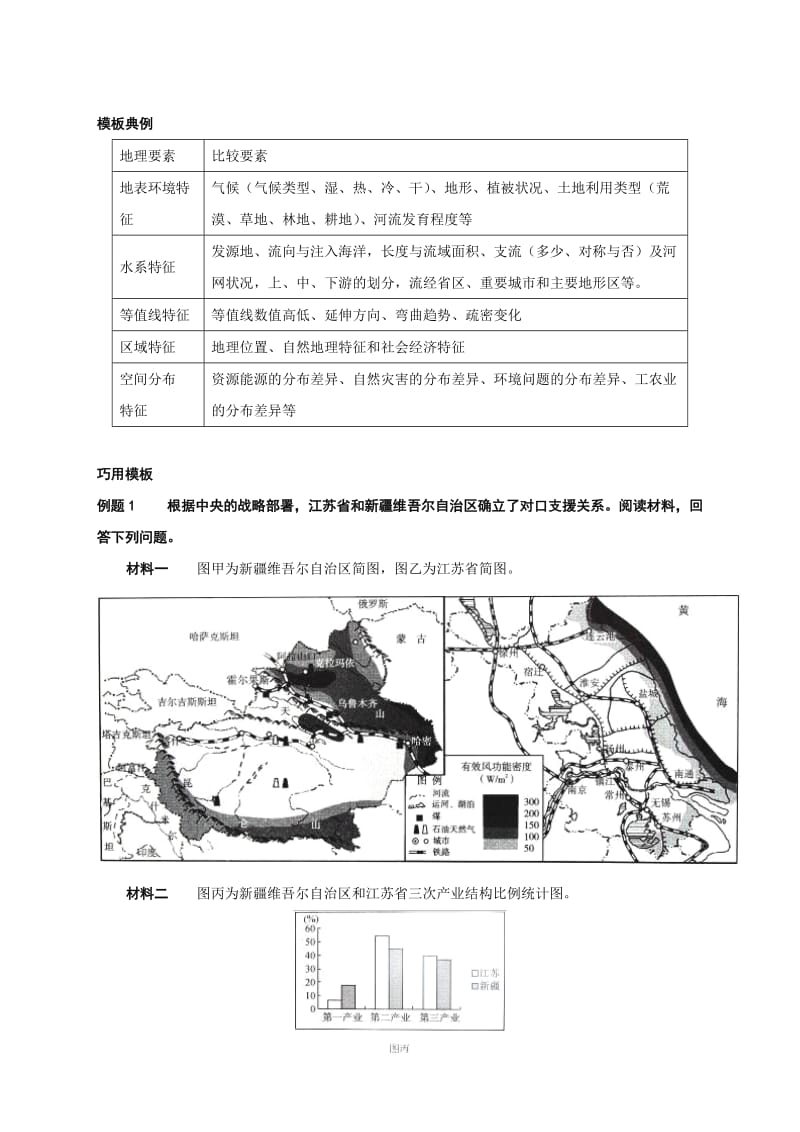 2019综合题答题建模——比较类.doc_第3页