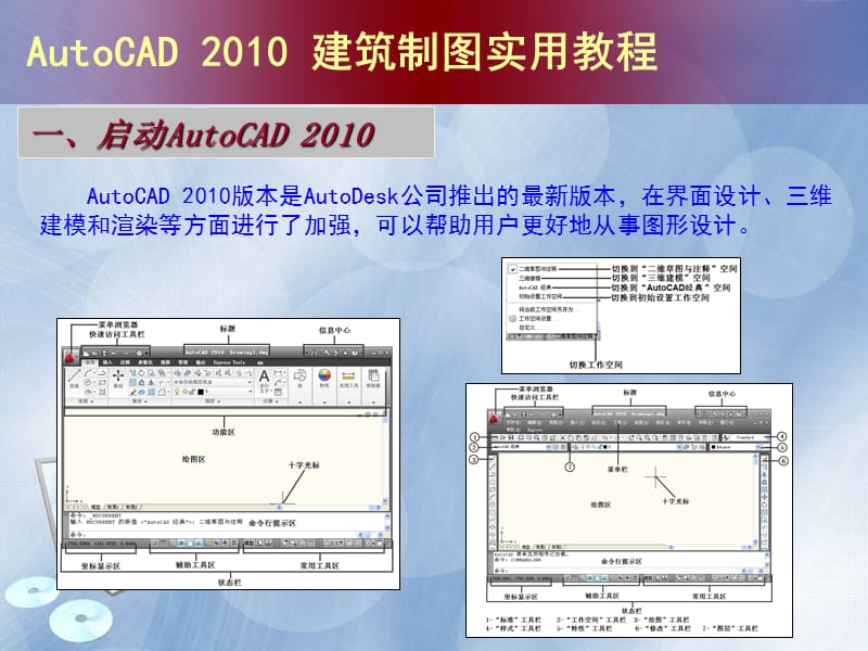 AutoCAD建筑制图实用教程（2010版）.ppt_第2页