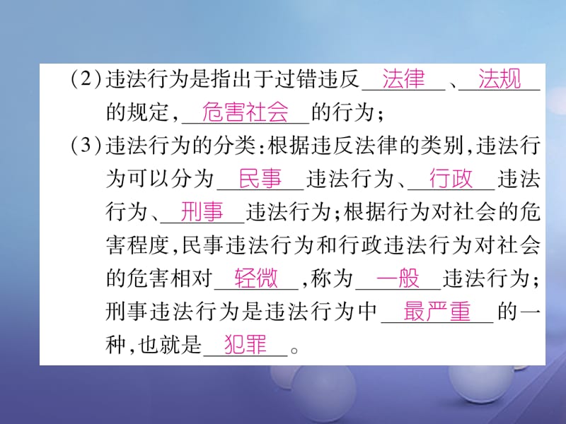 2017秋八年级道德与法治上册 第二单元 遵守社会规则 第五课 做守法的公民 第1框 法不可违作业课件 新人教版.ppt_第3页