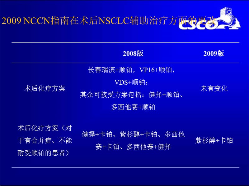 2009年NCCN 非小细胞肺癌NSCLC指南解读.ppt_第2页