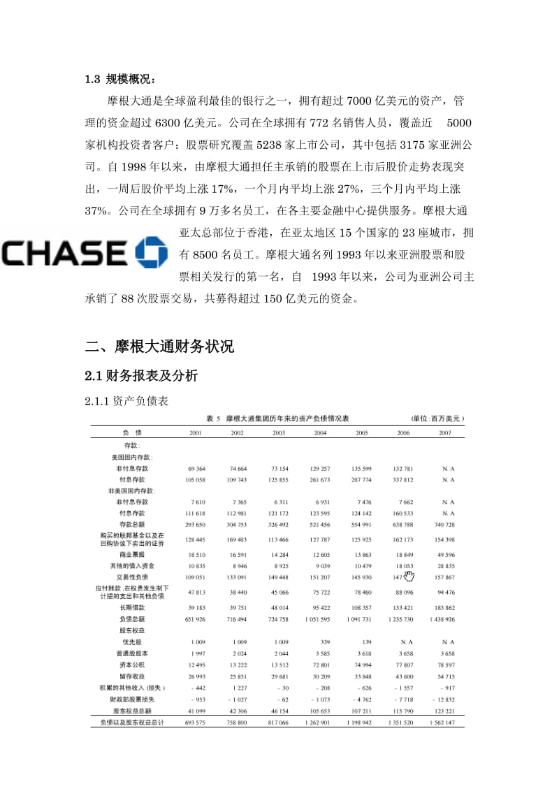 2019货币银行-摩根大通银行分析.doc_第3页