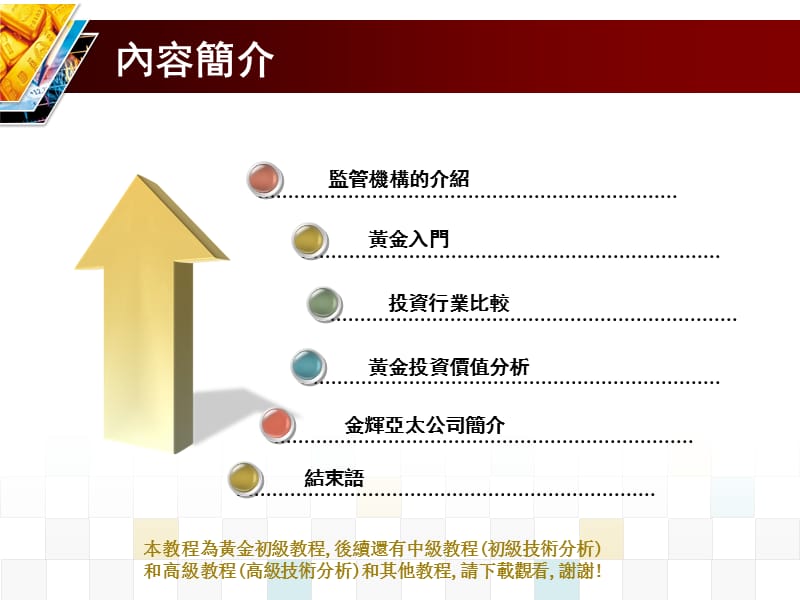 XX亚太有限公司-现货黄金初级教程(2011修订版)(PPT38页).ppt_第2页