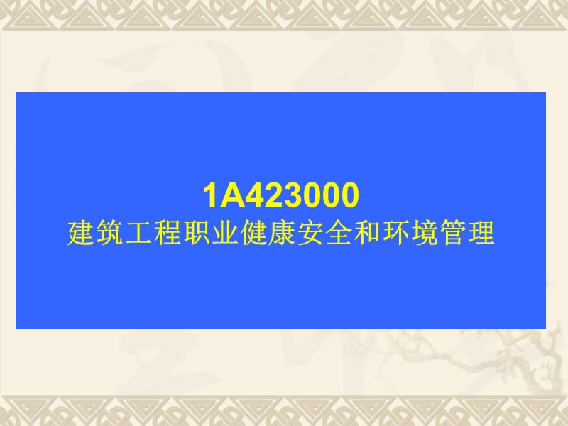 2009一级建造师实物安全.ppt_第1页