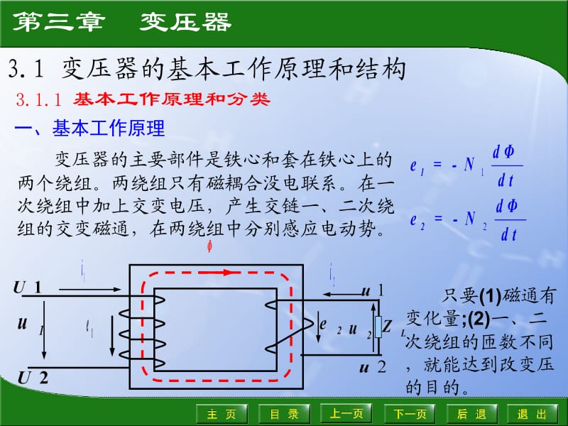 【精品】变压器的基本工作原理和结构87.ppt_第2页