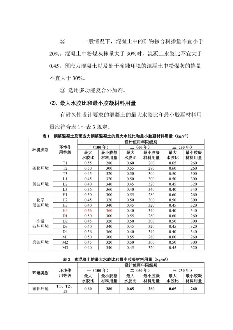 2019zt有耐久性设计要求混凝土配合比设计与生产质量、施工质量控制.doc_第2页