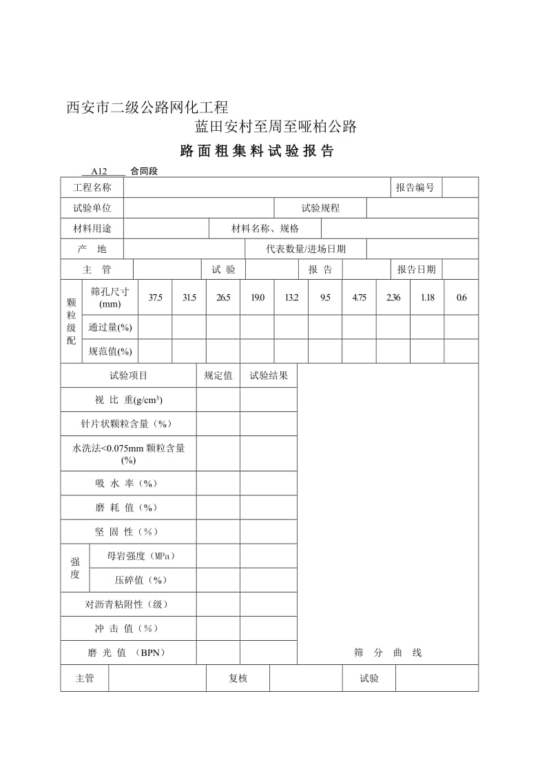 2019路面试验表格.doc_第1页