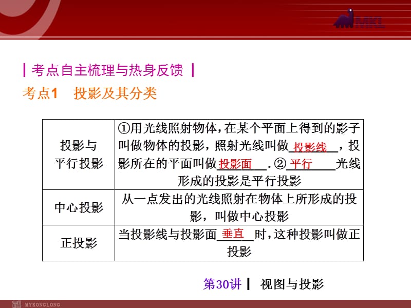 2019数学指导《第30讲视图与投影》.ppt_第2页