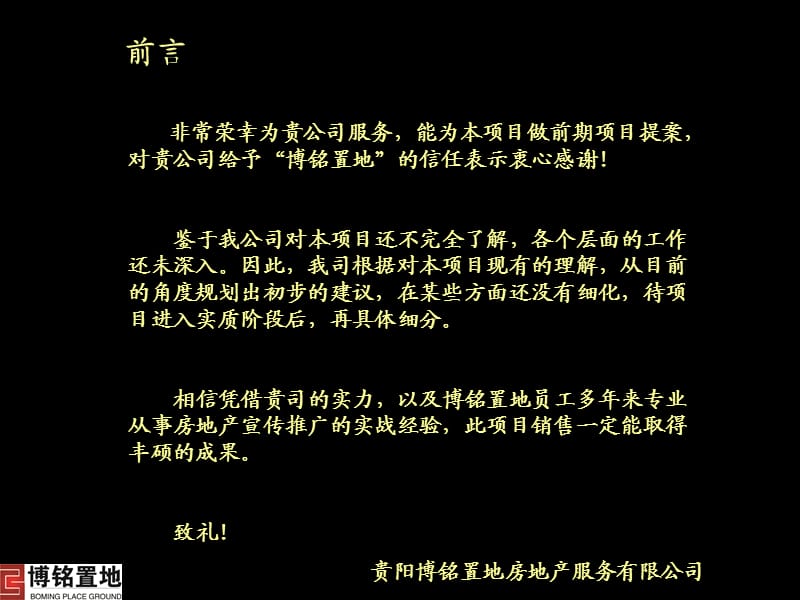2010经典--博铭置地贵阳花溪平桥项目提案书.ppt_第2页