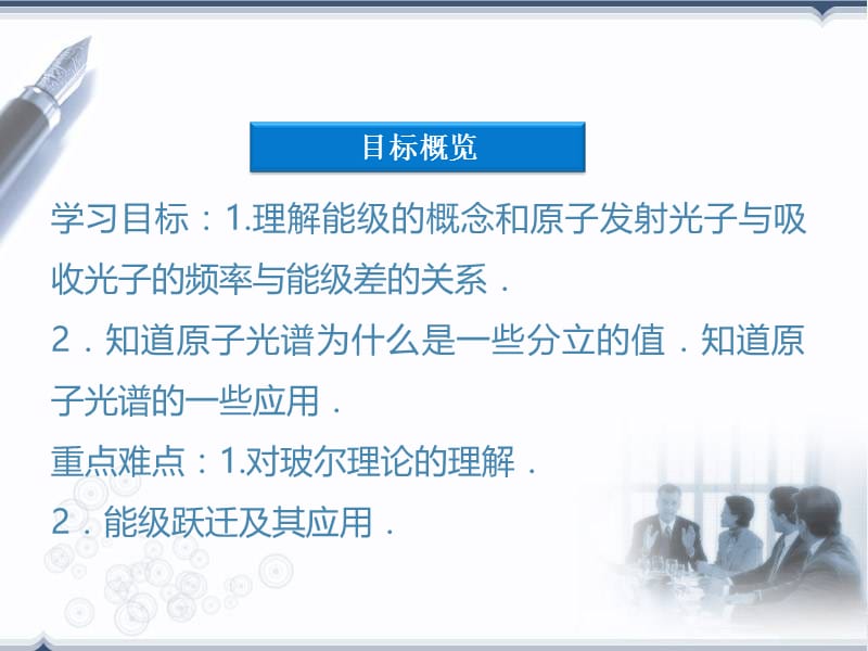 20192013届高考物理核心要点突破系列课件：第21章第三节《能级》(人教版选修3-5).ppt_第3页