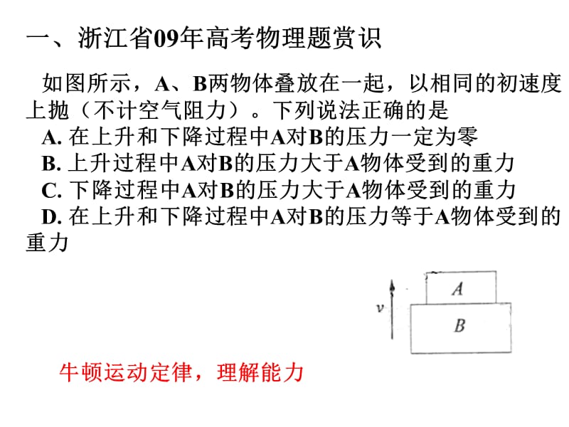 浙江省高考物理学科复习指导.ppt_第2页