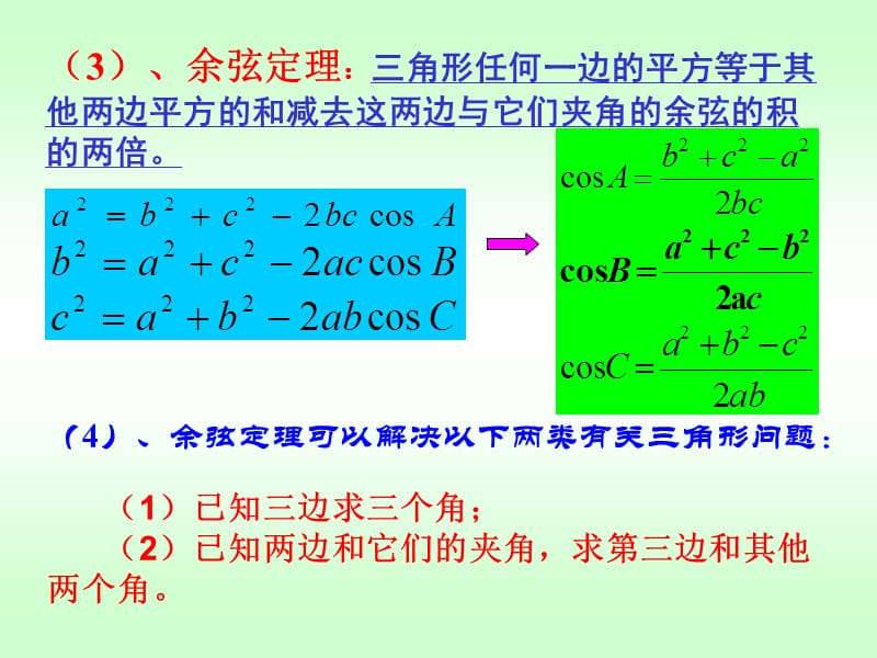 正弦定理余弦定理的应用1P.ppt_第3页