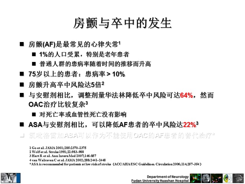 房颤双重抗血小板治疗预防卒中的新契机.ppt_第3页