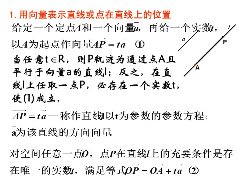 直线方向向量与直线的向量方程.ppt_第3页