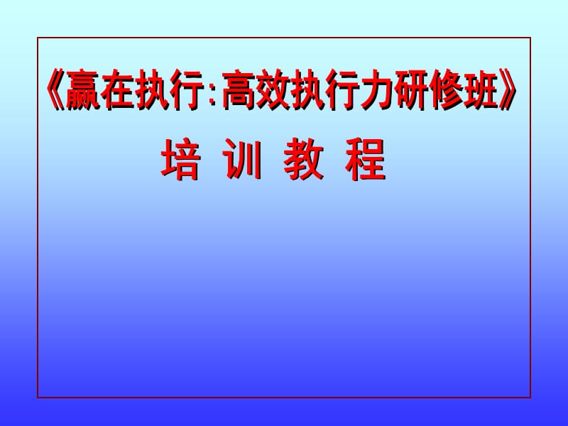 执行力与成功PPT.ppt_第1页