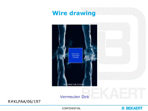 Wire drawing大中拉培训教材.ppt