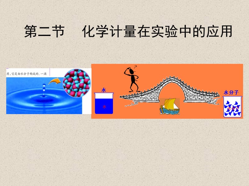 化学计量在实验中的应用ppt课件.ppt_第1页