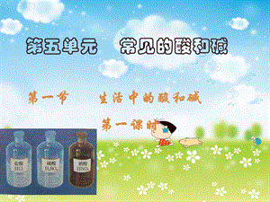 2019化学：5.1《生活中的酸和碱》课件(鲁教版九年级).ppt