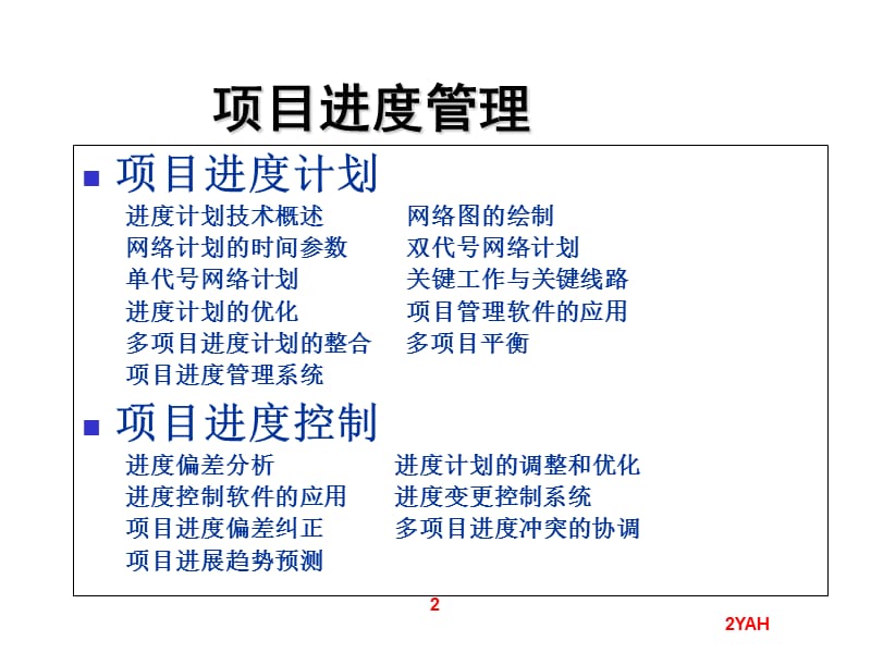 yA高级项目管理师进度管理.ppt_第2页