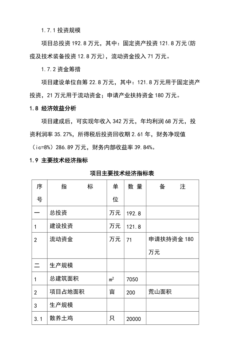 土鸡生态养殖项目可行研究报告1.doc_第3页