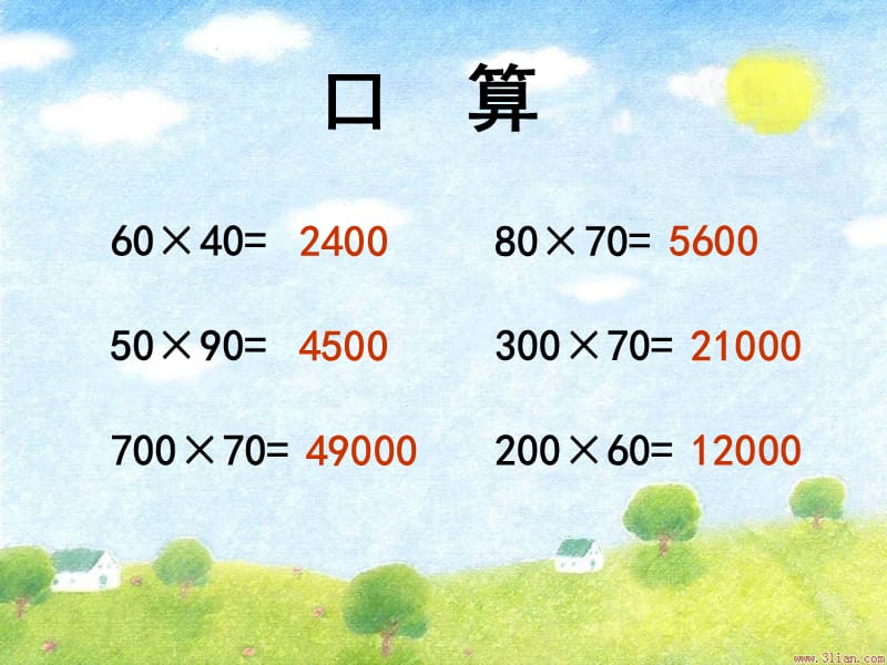 2019人教版小学数学四年级上册第三单元三位数乘两位数乘法的估算教学课件书本50页例5.ppt_第2页