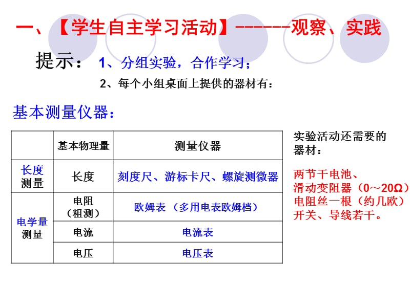 恒定电流实验复习一常用测量仪器的使用与读数.ppt_第2页