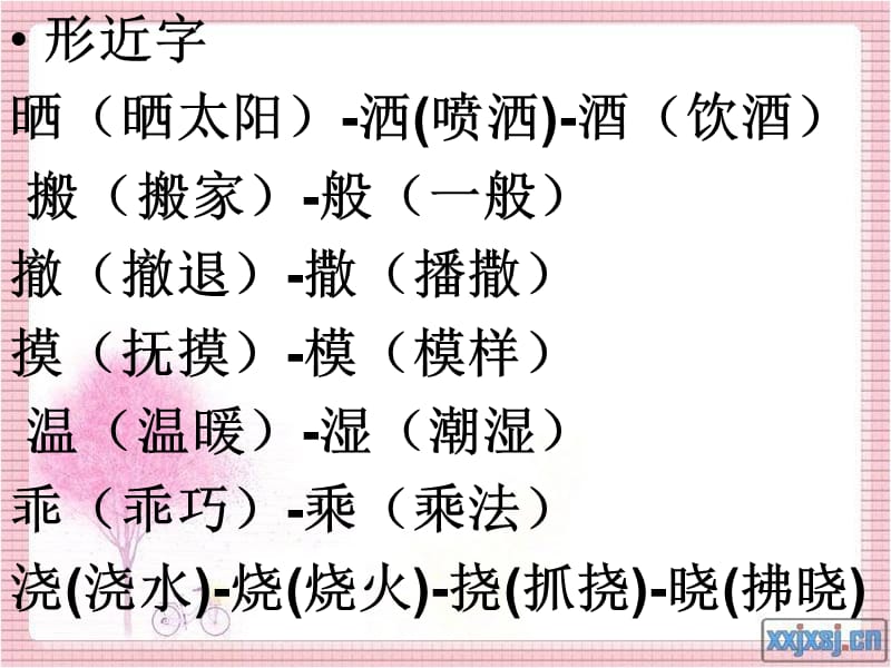 2019人教版四年级语文上册词语类练习.ppt_第3页