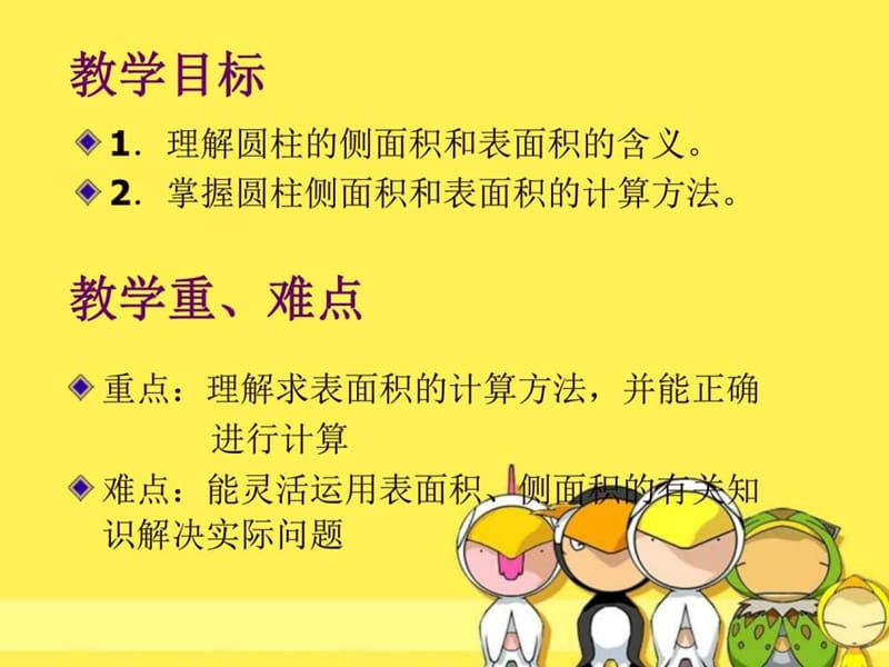 张鹏六年级数学圆柱的表面积_图文.ppt.ppt_第2页