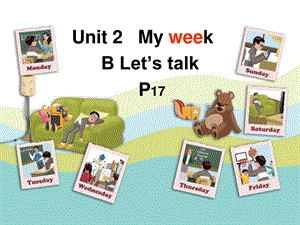 新版PEP小学英语五年级上册Unit2 My Week BLet.ppt