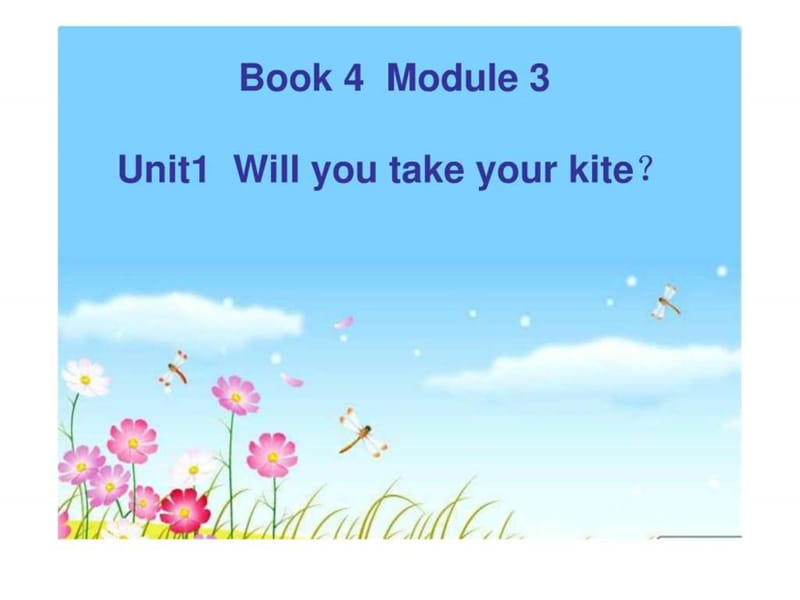 新标准小学英语三年级起点第四册Module3 Will you take....ppt.ppt_第1页