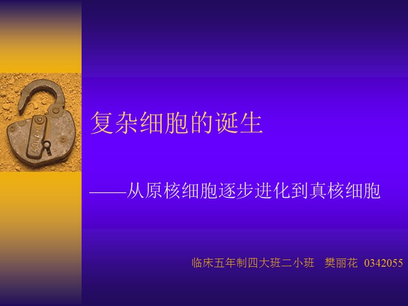 复杂细胞诞生.ppt_第1页