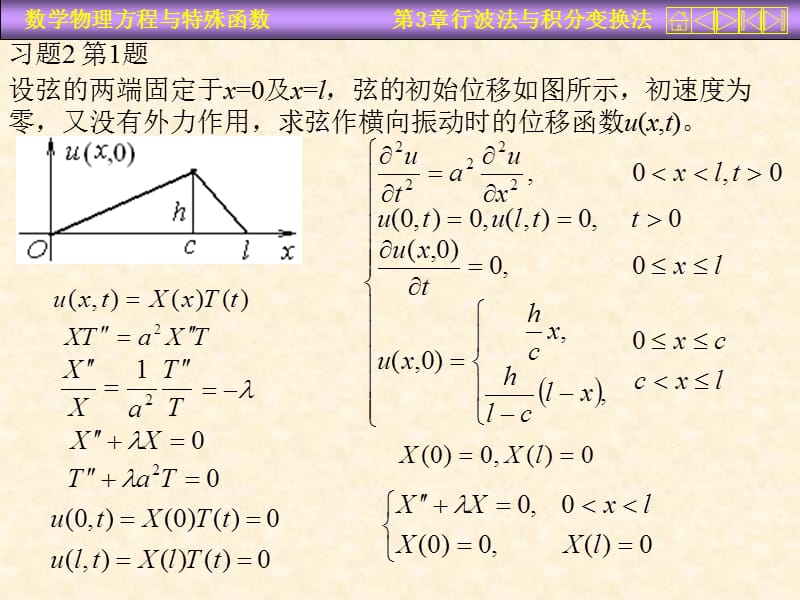 运城学院参考资料数理方程课后习题.ppt_第1页