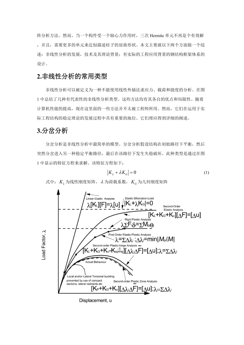 2019非线性受力性能与钢结构设计综述f.doc_第2页