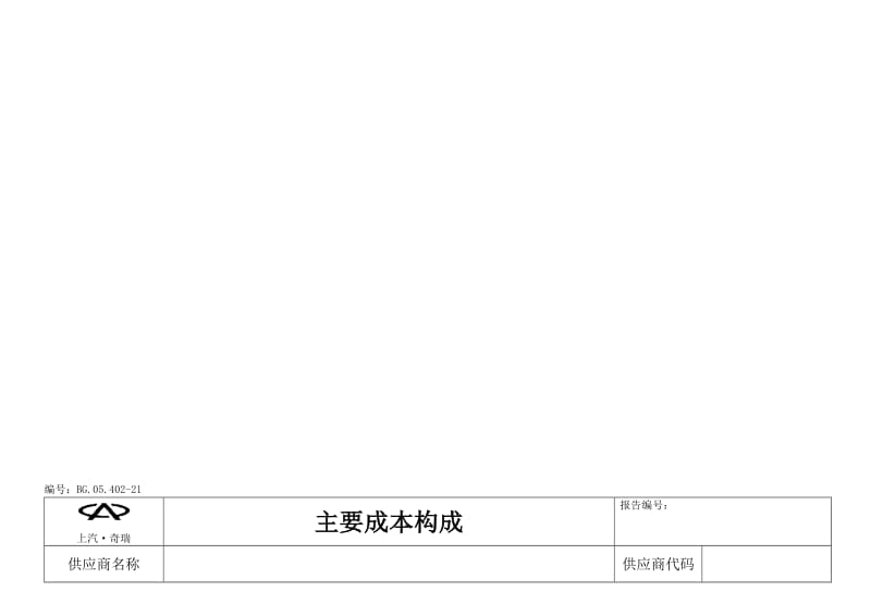 2019［管理精品］主要成本构成-财务部.doc_第1页