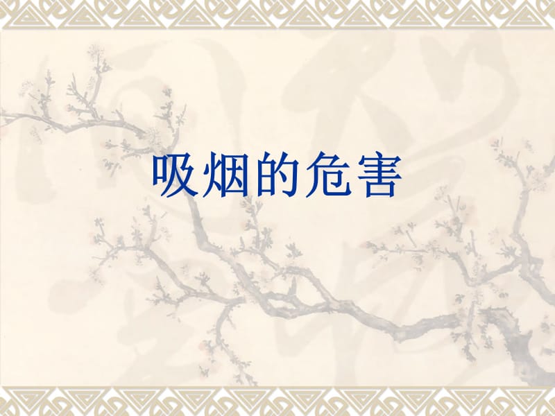 2019年《吸烟的危害》PPT课件.ppt_第1页