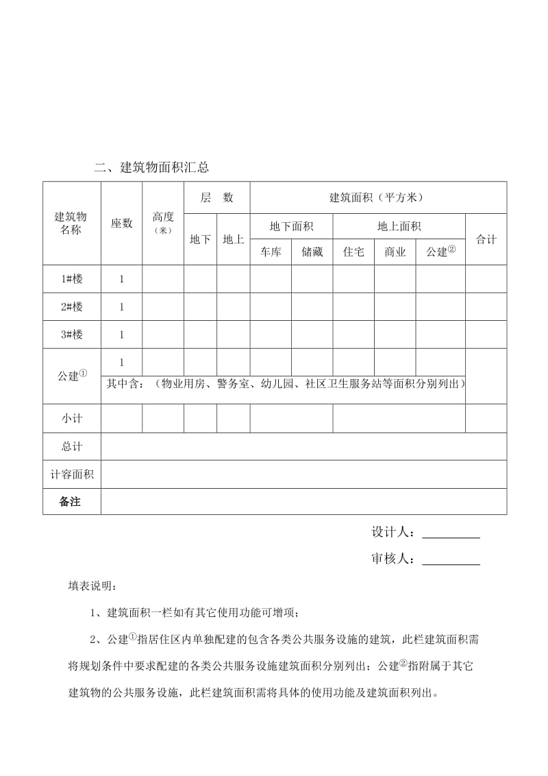 2019附件1：《建筑面积及经济技术指标计算报告》样例（试行）.doc_第3页