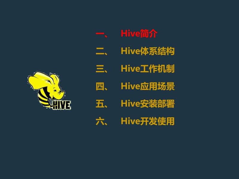 2019年《Hive入门与实战》PPT课件.ppt_第2页