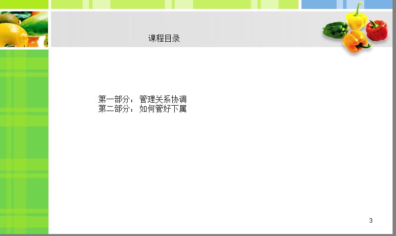 超市生鲜管理的管理培训课程是员工管理和激励培训。.ppt_第3页