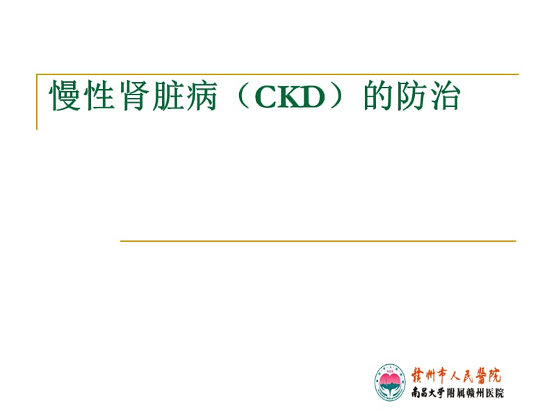 2019年《慢性肾脏病ckd》ppt课件.ppt_第1页