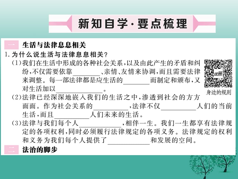 2019年【学练优】年秋季版年七年级道德与法治下册4.9.1生活需要法律课件 新人教版.ppt_第2页