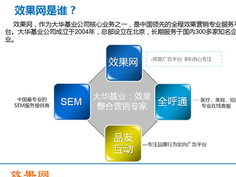 中国网络广告效果营销发展趋势效果网提供.ppt_第2页