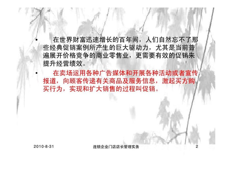 竞争性促销商品的服务与特色组合.ppt_第2页