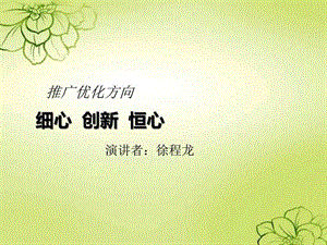 推广优化方向_图文.ppt