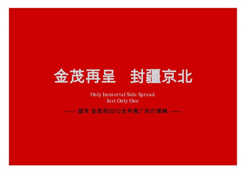 望京金茂府2012全年推广执行策略.ppt_第2页