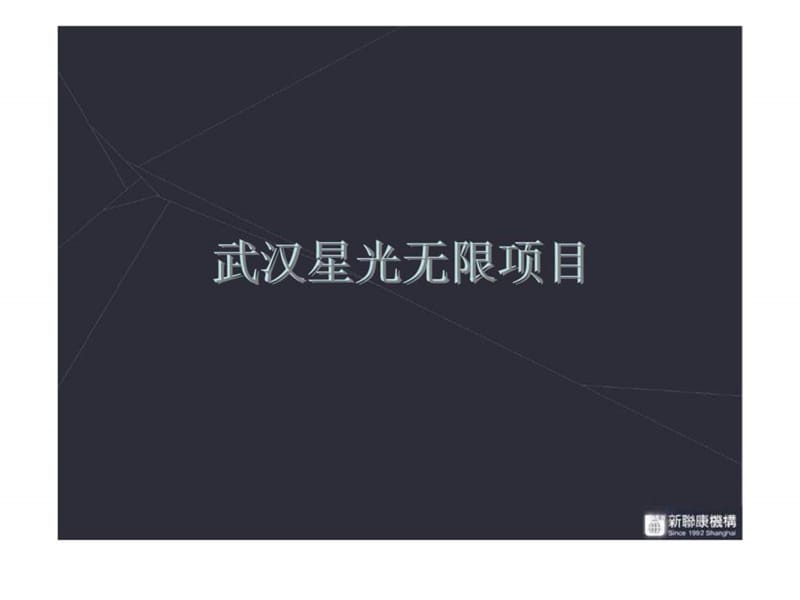 武汉星光无限项目.ppt_第1页