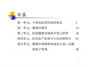 微观市场开发与医院专关业销售.ppt