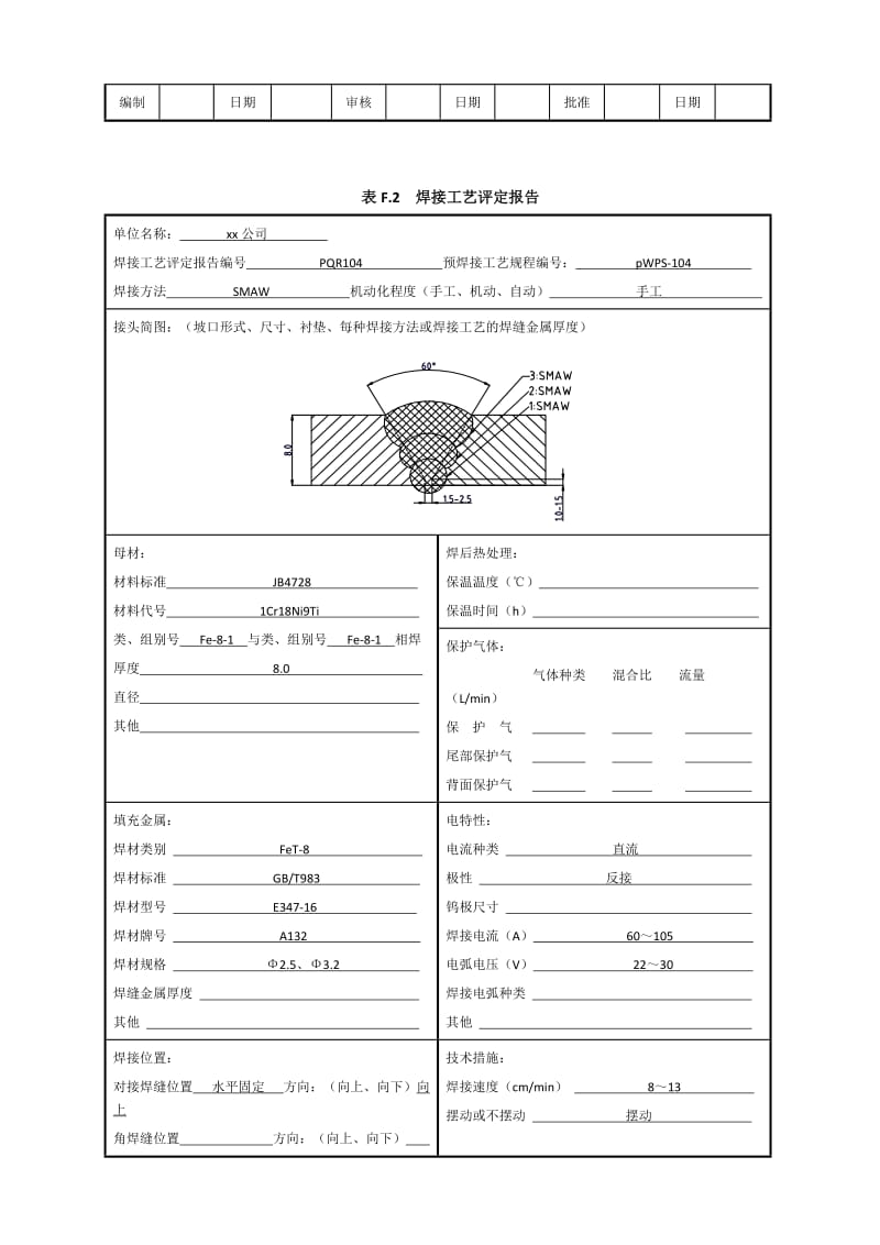 1Cr18Ni9Ti 8mm 板状对接焊接工艺评定（焊条电弧焊）.doc_第3页