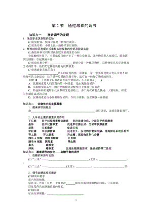 2.2《通过激素的调节》知识点吴同焱.doc